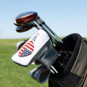 Couvre-club De Golf Blue Monogram AMERICA Golf Head Cover (In Situ)