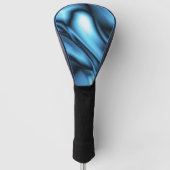 Couvre-club De Golf Blue Silk wave (Devant)