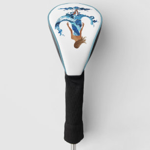 Couvre-club De Golf Blue Waves Ocean Girl