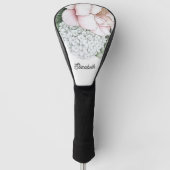 Couvre-club De Golf Blush Pink Peony Personalized (Devant)