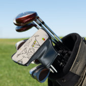 Couvre-club De Golf Boissons Golf Putter Cover (In Situ)