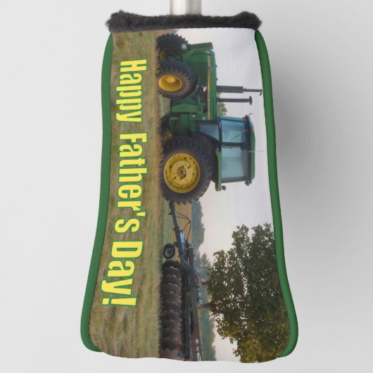 Couvre-club De Golf Bonne Fête des pères (Tourné à 90°)