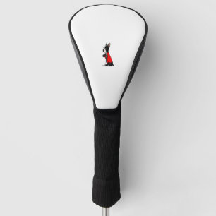 Couvre-club De Golf Boston Terrier Chien Tattoo J'aime papa Famille dr