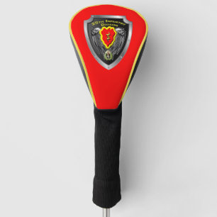 Couvre-club De Golf Bouclier de la 25e division d'infanterie « Tropic
