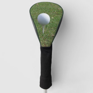 Couvre-club De Golf Boule de golf sur le tee Driver Meilleur couvertur