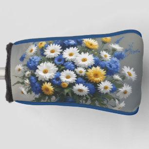 Couvre-club De Golf Bouquet de fleurs Elégante aquarelle
