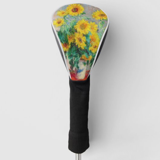 Couvre-club De Golf Bouquet de tournesols Claude Monet (Devant)