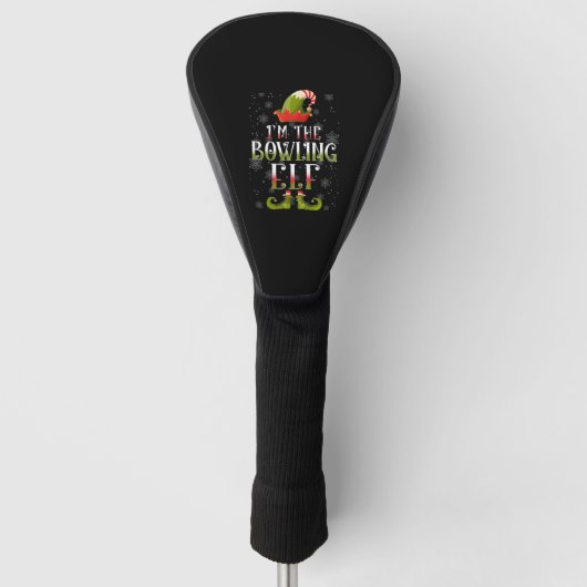 Couvre-club De Golf Bowling Elf Christmas (Devant)