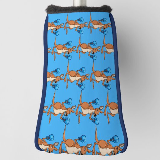 Couvre-club De Golf Boxe Kangaroo Golf Putter Cover (Tourné à 90°)