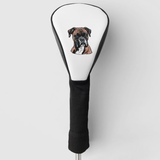 Couvre-club De Golf Boxer Buddy Humoristique Protective (Devant)