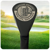 Couvre-club De Golf Brasserie Nom personnalisé Brasserie Big Mug