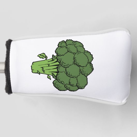 Couvre-club De Golf Brocoli vert (Devant)