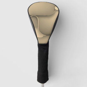 Couvre-club De Golf Brown Hues Art moderne