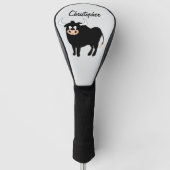 Couvre-club De Golf Bull Design (Devant)