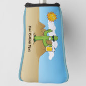 Couvre-club De Golf Cactus avec bière (Tourné à 90°)