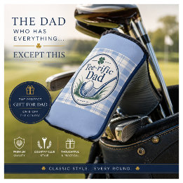 Couvre-club De Golf Cadeau de golf pour papa pour la fête des pères Ho