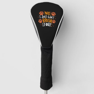 Couvre-club De Golf Cadeau de toilettage de chiens pour un éleveur de