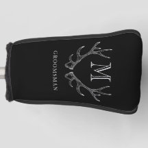 Cadeau personnalisé pour garçons d'honneur en noir