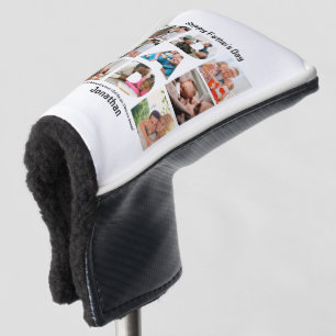 Couvre-club De Golf Cadeau personnalisé pour la fête des pères 9 Colla