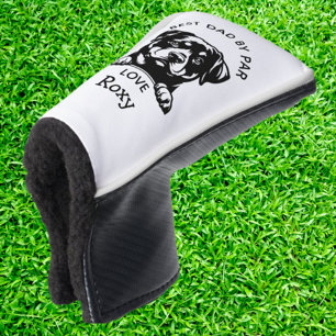 Couvre-club De Golf Cadeau Personnalisé pour le Meilleur Papa Rottweil