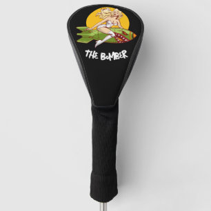 Couvre-club De Golf Cadeau pour papa de golf Art sur le nez de bombard
