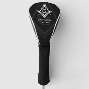 Couvre-club De Golf Cadeaux Freemason personnalisés   Accessoires de 