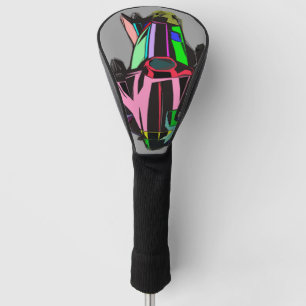 Couvre-club De Golf Cadillac coloré