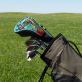 Couvre-club De Golf Caméléon Arc-en-ciel (In Situ)