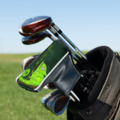 Couvre-club De Golf Caméléon vert mignon (In Situ)