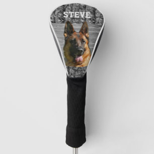 Couvre-club De Golf Camo Berger Allemand Chien race Nom animal Golf He