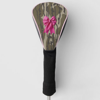 Couvre-club De Golf Camo Fille Ruban Rose Arc Bas Camo Bottomlands