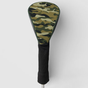 Couvre-club De Golf Camo vert