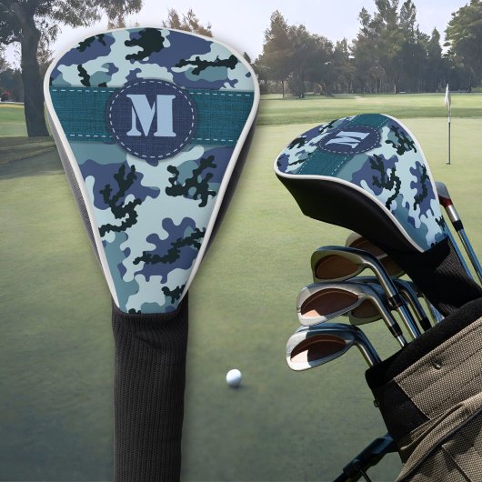 Couvre-club De Golf Camouflage de la marine