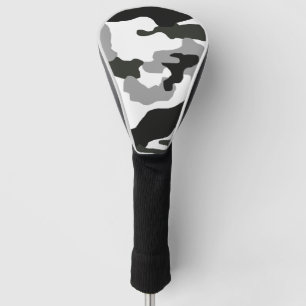 Couvre-club De Golf Camouflage gris urbain no 15 imprimé
