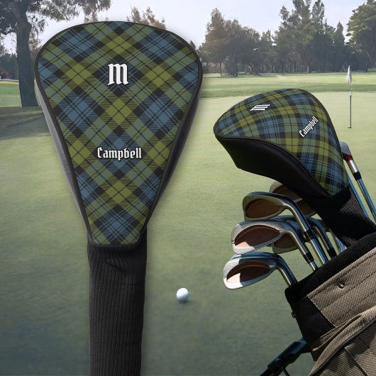 Couvre-club De Golf Campbell Golf Head Cover
