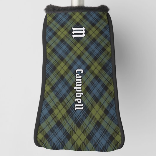 Couvre-club De Golf Campbell Tartan (Tourné à 90°)