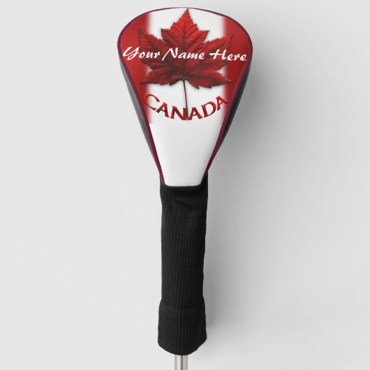Couvre-club De Golf Canada Golf Cadeaux Canada Couverture pour chauffe (Devant)