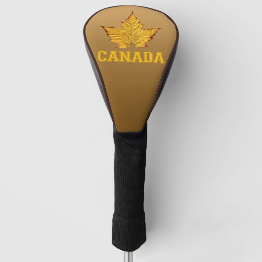 Couvre-club De Golf Canada Varsity Golf Driver Cover Sporty Canada (Devant)