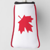 Couvre-club De Golf Canadian Maple Leaf (Tourné à 90°)