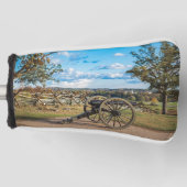 Couvre-club De Golf Canons à Gettysburg (Devant)