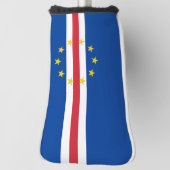 Couvre-club De Golf Cap Verde flag (Tourné à 90°)