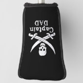 Couvre-club De Golf Capitaine Papa - Classique (Tourné à 90°)