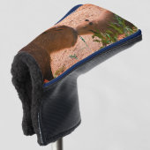Couvre-club De Golf Capybara Animal Putter Golf Head Cover (Devant 3/4)