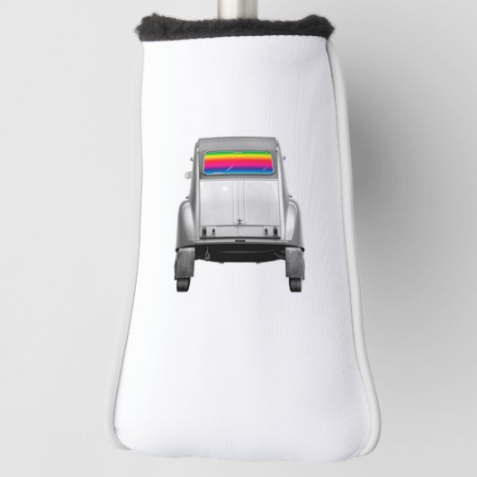 Couvre-club De Golf Car + rainbow (Tourné à 90°)