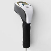 Couvre-club De Golf Caricature en bleu (Incliné)