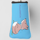 Couvre-club De Golf Caricature pour bébé renard (Tourné à 90°)