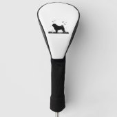 Couvre-club De Golf Carlin Chien - Halloween Lune Silhouette Classique (Devant)