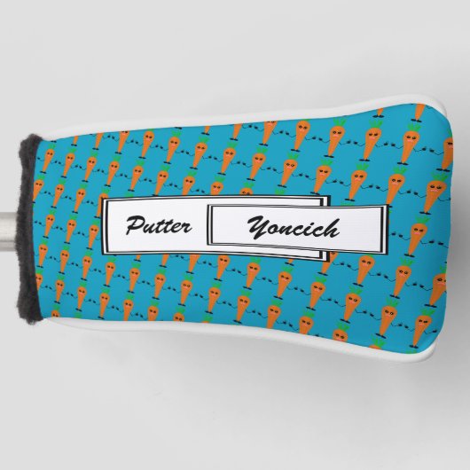 Couvre-club De Golf Carotte triste par Kenneth Yoncich (Devant)