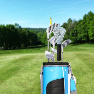 Couvre-club De Golf Carré incrusté en granit