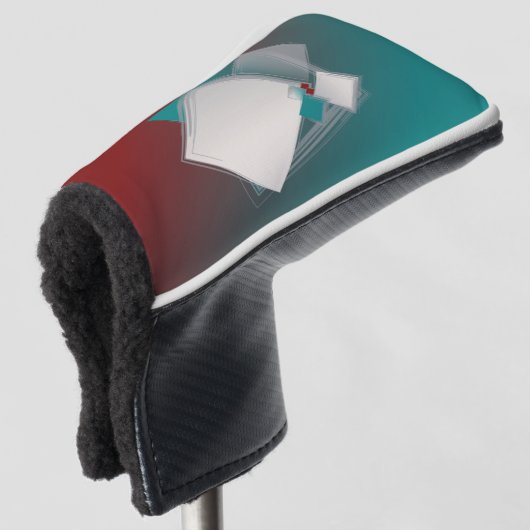 Couvre-club De Golf Carrés de Fibonacci (Devant 3/4)